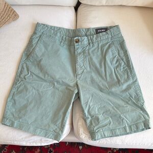 Bonobos Chino Shorts - Aqua 32 Waist, 9 inch inseam